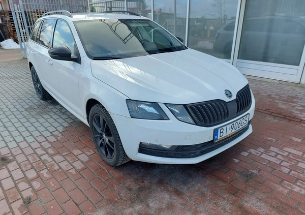 Skoda Octavia cena 52500 przebieg: 246000, rok produkcji 2017 z Białystok małe 667